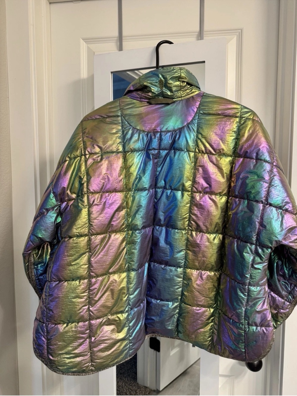Free People Iridescent Time to Shine Pippa Packable Puffer Jacket - Picture 8 of 9